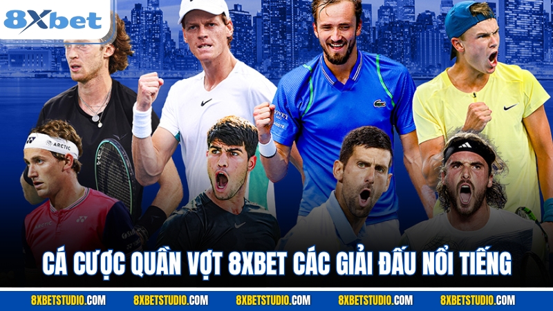 Cá cược quần vợt 8XBET và những điều cần biết